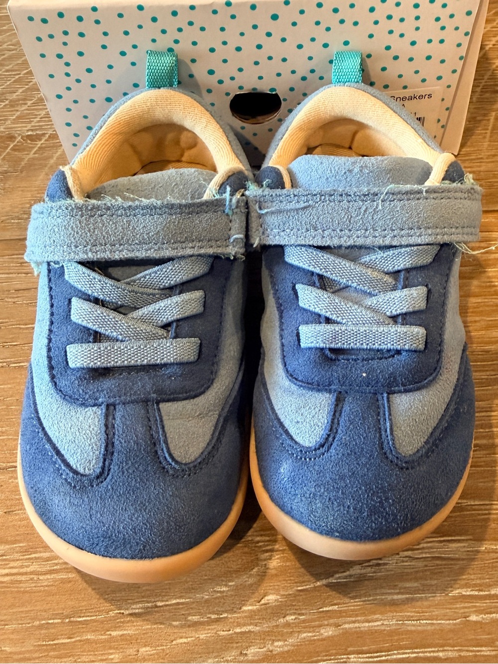 Ten Little Retro Suede Sneakers